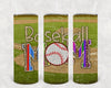 Baseball Mom 20 oz Skinny Tumbler by Anchored Grace Boutique