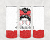 Baseball Mom #baseballmom 20 oz Skinny Tumbler by Anchored Grace Boutique