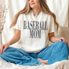 Distressed Baseball Mom Tee Shirt by Hey Jude Graphic Tees
