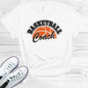 Basketball Coach Graphic Tee by Anchored Grace Boutique