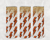 Basketball Lightning Bolts 20 oz Skinny Tumbler by Anchored Grace Boutique
