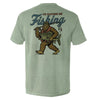 I'd Rather Be Fishing Bigfoot by Shield Republic