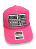 Being Single Is Better | Foam Trucker by Luckless Outfitters