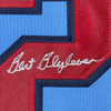 Framed Autographed/Signed Bert Blyleven 35x39 Minnesota Light Blue Baseball Jersey JSA COA