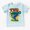 Two Nado Tornado Birthday Shirt - 2nd Birthday Tee by Madi Moosh