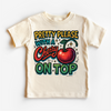 Pretty Please With A Cherry On Top Shirt - Food Pun Tee by Madi Moosh