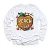 You've Got A Peach Of My Heart Fruit Shirt - Food Pun Tee by Madi Moosh