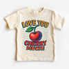 Love you Cherry Much Fruit Shirt - Food Pun Tee by Madi Moosh