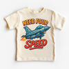 Need Four Speed Airplane Birthday Shirt - 4th Birthday Tee by Madi Moosh