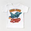 Need Four Speed Airplane Birthday Shirt - 4th Birthday Tee by Madi Moosh