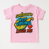 Somebody Loves Me In West Virginia Shirt - State Tee by Madi Moosh