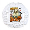 Meow.. I Mean Boo Halloween Cat Shirt - Halloween Tee by Madi Moosh