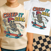 Creep It Real Skeleton Halloween Shirt - Halloween Tee by Madi Moosh