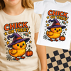 Chick Or Treat Chicken Halloween Shirt - Halloween Tee by Madi Moosh
