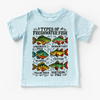 Types Of Freshwater Fish Shirt - Fishing Tee by Madi Moosh