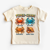 Types Of Crabs Shirt - Crab Tee by Madi Moosh
