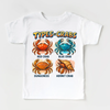 Types Of Crabs Shirt - Crab Tee by Madi Moosh