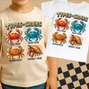 Types Of Crabs Shirt - Crab Tee by Madi Moosh