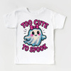 Too Cute To Spook Halloween Shirt - Girls Halloween Tee by Madi Moosh