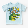 See Ya Later Alligator Shirt - Funny Retro Tee by Madi Moosh
