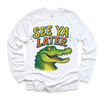 See Ya Later Alligator Shirt - Funny Retro Tee by Madi Moosh