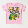 See Ya Later Alligator Shirt - Funny Retro Tee by Madi Moosh