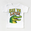 See Ya Later Alligator Shirt - Funny Retro Tee by Madi Moosh
