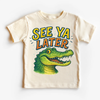 See Ya Later Alligator Shirt - Funny Retro Tee by Madi Moosh