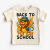 Back To School Lion Mascot Shirt - Back To School Tee by Madi Moosh