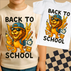 Back To School Lion Mascot Shirt - Back To School Tee by Madi Moosh