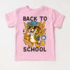 Back To School Tigers Mascot Shirt - Back To School Tee by Madi Moosh