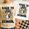 Back To School Wolf Mascot Shirt - Back To School Tee by Madi Moosh
