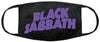 Black Sabbath Wavy Logo Face Covering Black Sabbath Wavy Logo Face Covering [Apparel] by Rock Band Apparel
