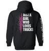 Just A Girl Who Loves Trucks by Shield Republic