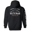 Proud American Veteran The Oath Never Ends by Shield Republic