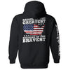Raised In The Greatest Because Of The Bravest by Shield Republic
