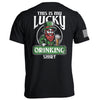 This Is My Lucky Drinking Shirt by Shield Republic