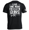 I Love One Man & Several Guns (Back Print) by Shield Republic