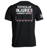 Testicular Injuries in Women's Sports by Shield Republic
