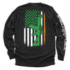 AR15 Irish American Flag (Back Print) by Shield Republic