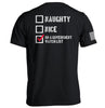 Naughty Nice On a Government Watch List by Shield Republic