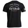 Proud American Veteran The Oath Never Ends by Shield Republic