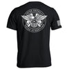 Never Retreat Never Surrender Skulls by Shield Republic