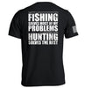 Fishing Solves Most Of My Problems by Shield Republic