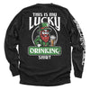 This Is My Lucky Drinking Shirt by Shield Republic