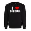 I Love Pitbull I Heart Pitbull Premium Fashion Graphic Tee Shirt by MyWackyTees