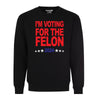Im Voting For the Felon 2024 Election Funny Graphic Tee Shirt by MyWackyTees