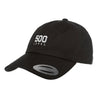 500 LEVEL Stacked Logo White by 500 LEVEL