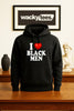 I Love Black Men I Heart Males Funny Adult Humor Graphic Tee Shirt by MyWackyTees