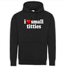 I Love small Boobs I Heart Titties Funny Adult Humor Graphic Tee Shirt by MyWackyTees